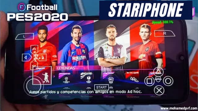 Download PES 2020 PPSSPP – PSP iSO Save Data And Textures (English)