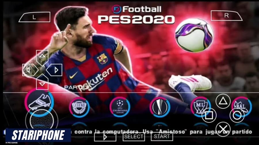 PES 2017 PSP MOD EFOOTBALL TEXTURE BEST GRAPHICS 