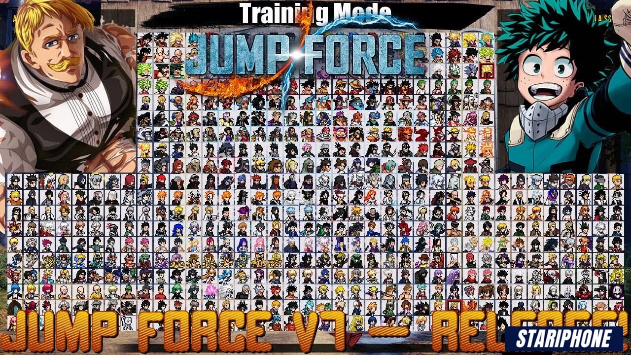 Stream Jump Force Mugen Lite Apk from InriaZcomhi