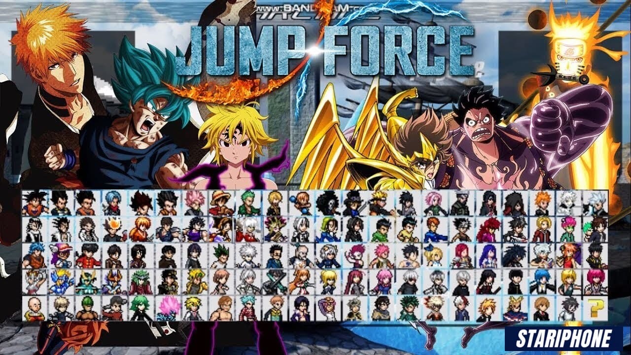 DOWNLOAD JUMP FORCE MUGEN ANDROID 2022 (300MB APK) ANIME MUGEN ANDROID 2022