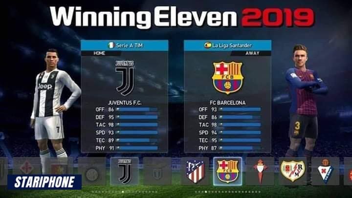 Download Winning Eleven 2019 APK + OBB WE 19 For Android Highly Compressed
