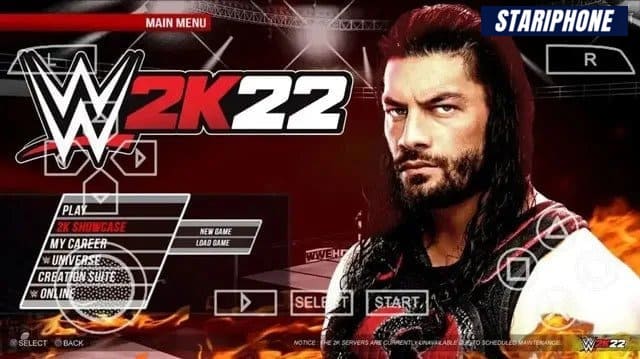 WWE 2K22 ISO PPSSPP Android & PC Download