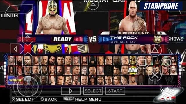 WWE 2K22 PPSSPP Zip File Download For Android